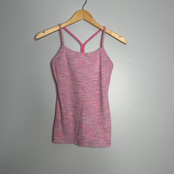 Lululemon Women's Power Y Tank in Wee Are from Space White April Multi‎ Size 4 - Picture 4 of 7